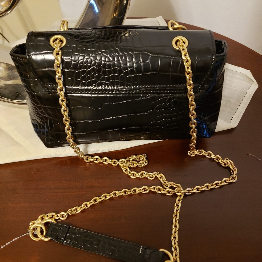 Betsey Johnson Black Heads Up Crossbody Bag - Picture 7 of 7